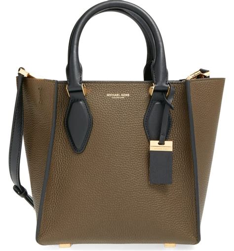 Michael Kors ‘Small Gracie’ Calfskin Leather Tote – Brown in my 